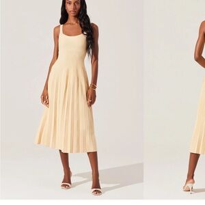 ASTR pleated midi - worn once!!!